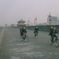 Vélo sur les murailles de Xi'An